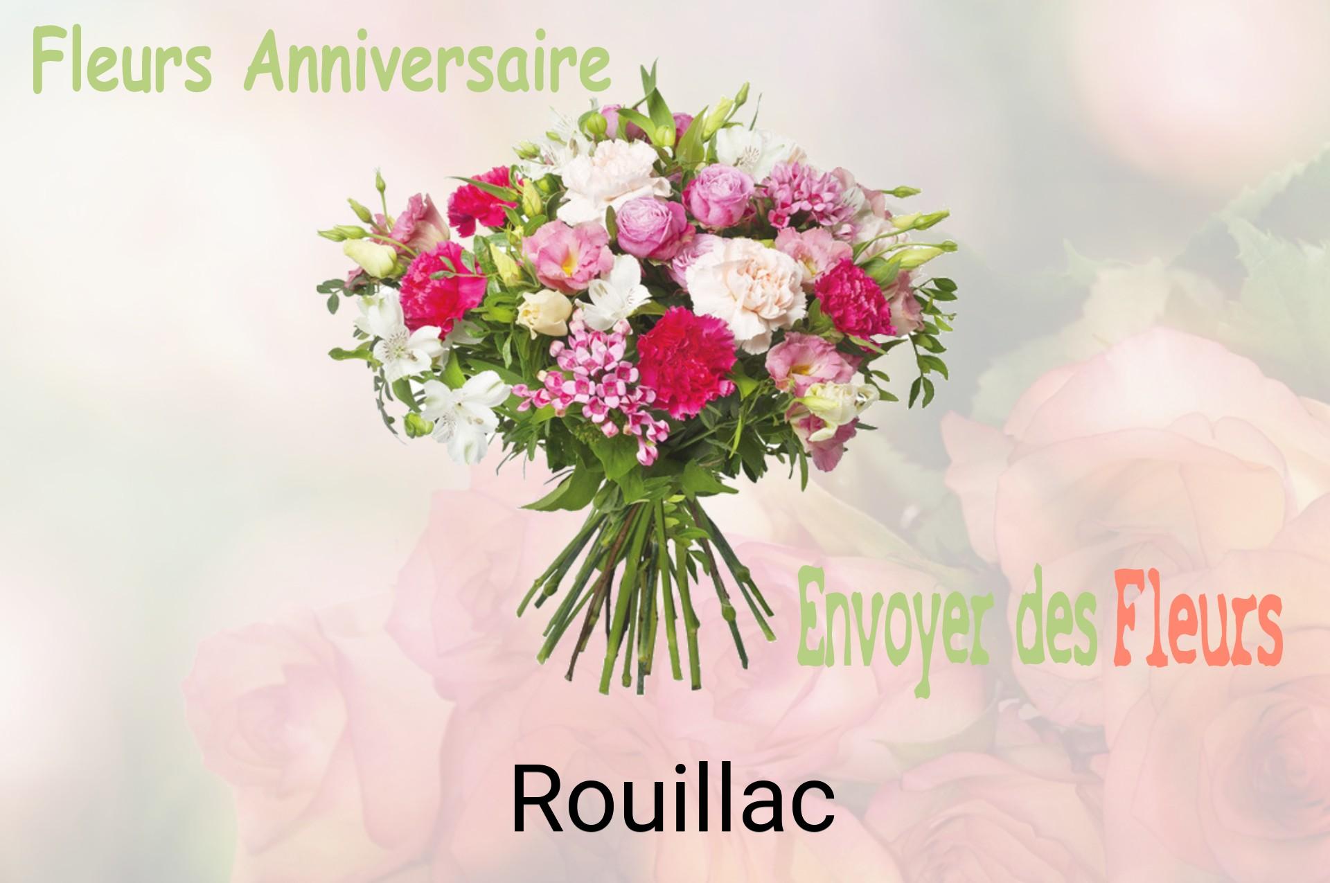 Bouquet de fleurs d’anniversaire livré à Rouillac