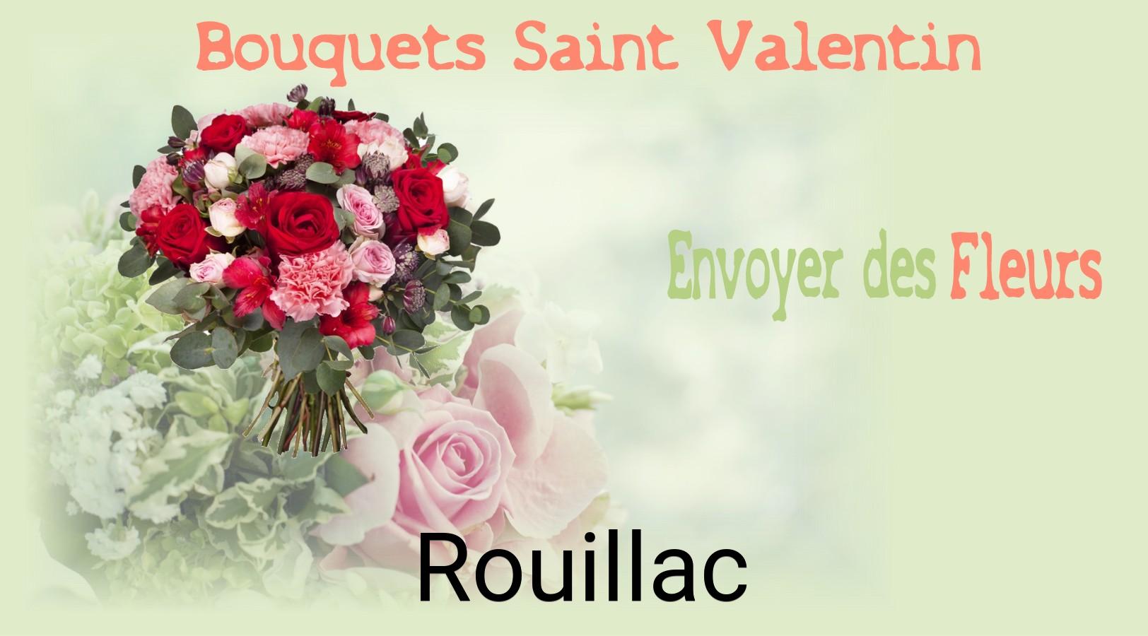 Roses de Saint-Valentin livrées à Rouillac